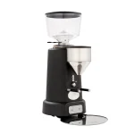 Close-up of the ECM V Titan 64 Espresso Grinder Anthracite worm gear adjustment knob, emphasizing its precise control