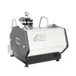 Close-up of the paddle on the La Marzocco GS3 Manual Paddle, emphasizing its design for direct flow rate control