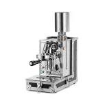 The Rocket Espresso Porta Via securely packed inside its rugged, stylish travel case